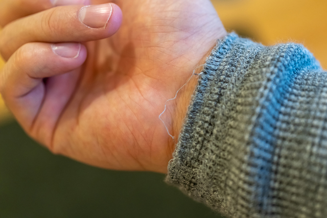 清拭をしていた時の出来事